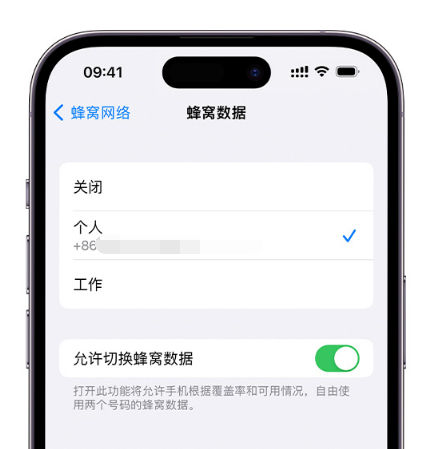 青山湖苹果维修服务分享如何在iPhone上使用双卡 